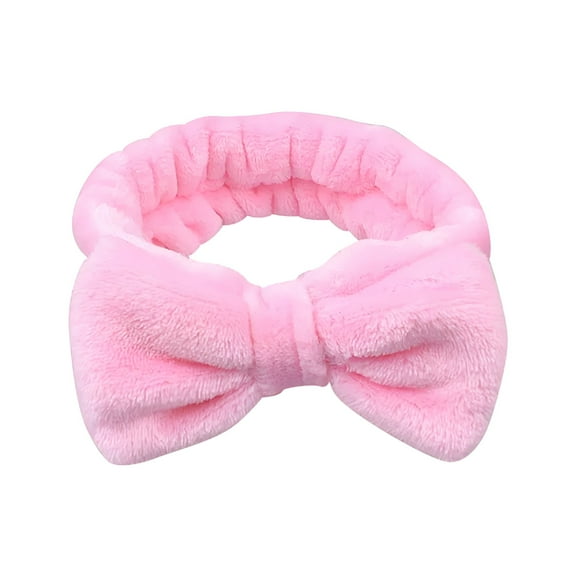 TELOLY Womens Spa Facial Headband for Makeup and Washing Face Cloth Hairband Twisted Knot Shower Elastic Headband Wrap for Girls and Women
