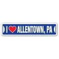 thumbnail image 1 of SignMission SSIL-836-Allentown Pa Street Sign - I Love Allentown, Pennsylvania, 1 of 1