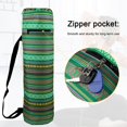 thumbnail image 5 of Bolsa multiusos para esterilla de Yoga, resistente al desgaste, patrón de rayas, tela Oxford de moda, portador de esterilla de Yoga para ejercicio, 5 of 5
