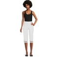 thumbnail image 5 of Real Size Women's 19" Pull On Crochet Stretch Capri, 5 of 5