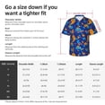thumbnail image 5 of Sigee Colorful Yin Yang for Men’s Casual Beach Summer Shirts Funky Hawaiian Shirt for Men Hawaiian Shirts,XX-Large, 5 of 7