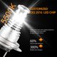 thumbnail image 3 of Riwesomey Bombilla LED antiniebla de 2 piezas, lámpara blanca superbrillante para coche, repuesto de motocicleta, piezas de repuesto para vehículo Type2 NO2, 3 of 6