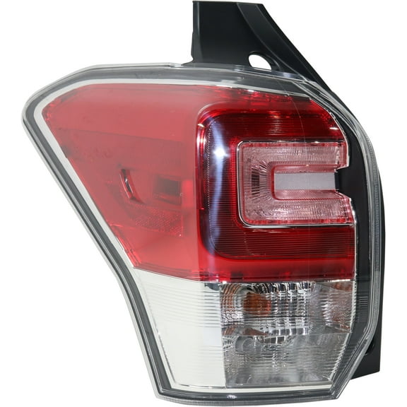 Tail Light Compatible With 2017-2018 Subaru Forester Left Driver With bulb(s)