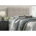 thumbnail image 1 of HMD Gina Upholstered Full Headboard, Warm Gray, 1 of 3