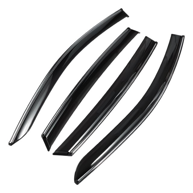 Deflectores de Ventana para Chevrolet Malibu 2016-2024 - Protectores de Lluvia Negros