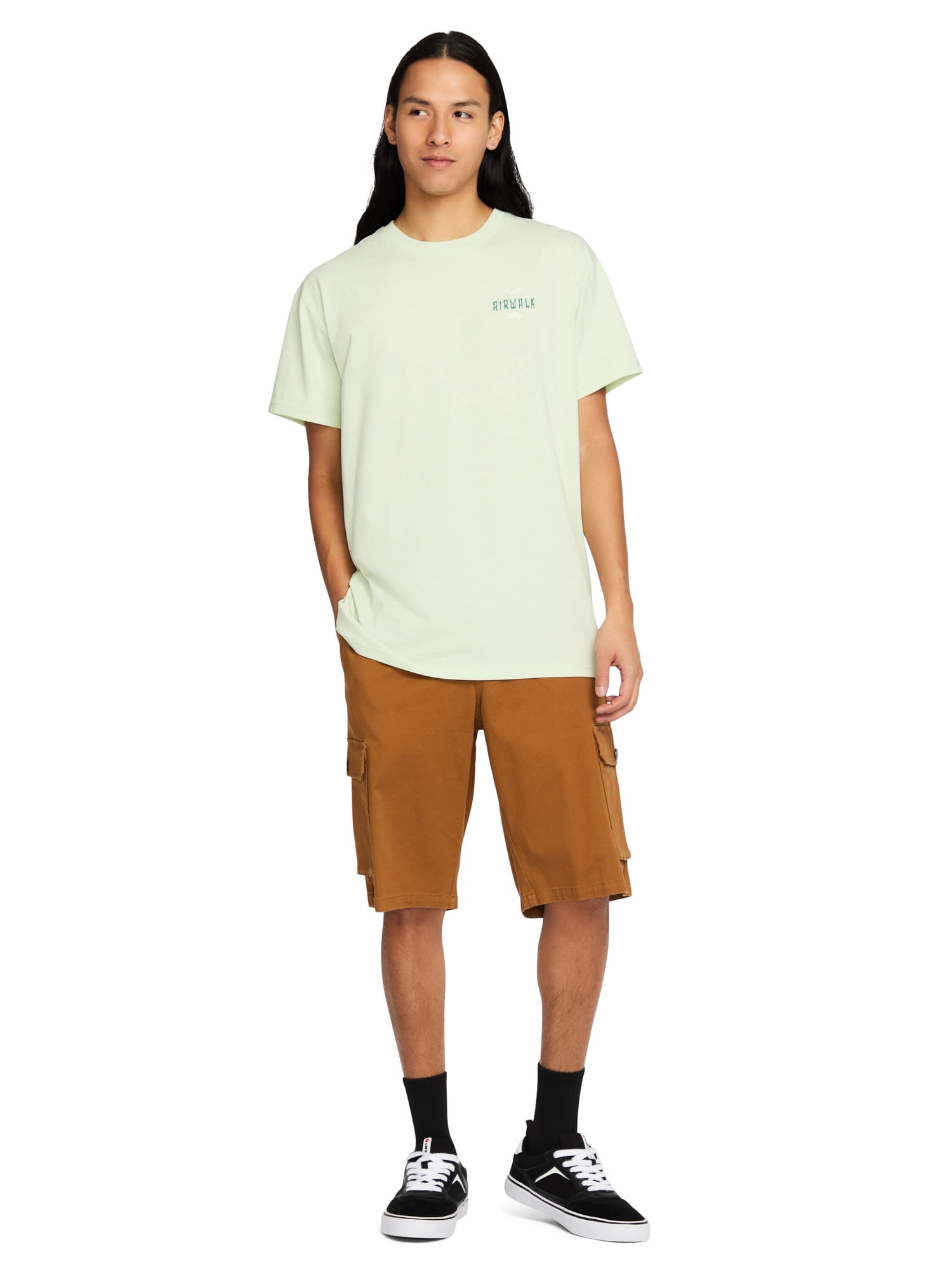 Airwalk Men's & Big Men's Twill Cargo Short, Sizes 28-40