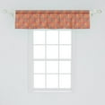 thumbnail image 2 of Ambesonne Geometric Window Valance, Colorful Spirals Backdrop, 54" X 12", Multicolor, 2 of 3