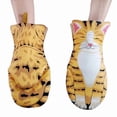 thumbnail image 4 of Clearance! 3D Cartoon Animal Cat Paws Oven Long Mitts Microwave Heat Resistant Non-slip Gloves Cotton Baking Insulation Gloves, 4 of 6