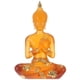 thumbnail image 1 of Ounissouiy Nueva estatua de Buda de resina pura transparente decoración del hogar decoración del porche templo suministros de Hotel regalo creativo Artesanía No.2 Ounissouiy HA026849-02, 1 of 1