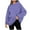 Purple, variant on Lmnyox Oversized Hoodies for Women Solid Fashion Long Sleeve Drawstring Sweatshirts with Pocket Casual Pullover