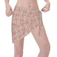 thumbnail image 2 of Disketp Insects Spiders Women Swimsuit Cover Up Short Chiffon Summer Beach Sarong Bikini Wrap Skirt Bathing Suit, 2 of 5