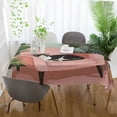 thumbnail image 3 of Yayeee Tablecloths 54" x 72" Rectangle Wrinkle Resistant Party Table Cover, Pink Sleeping Cat, 3 of 8