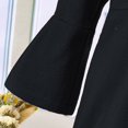 thumbnail image 6 of Toddler Baby Girls Collar Wool Coat Long Sleeve Button Down Warm Cozy Windproof Elegant Classic Outerwear 2-3 Years, 6 of 7