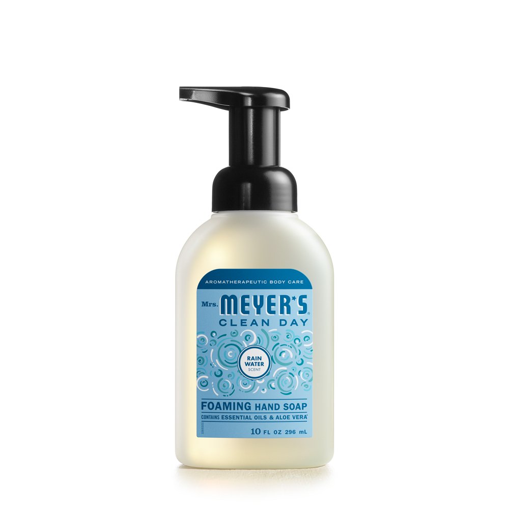 Mrs. Meyer’s Clean Day Foaming Hand Soap, RainWater Scent, 10 ounce
