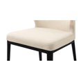 thumbnail image 6 of Moe's Home Collection Delaney Dining chair Set of Two Fabric Beige, 6 of 7