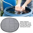 thumbnail image 4 of Rain Barrel Netting Screen, 37.4in Diameter Polyester 4pcs Rain Water Barrel Mesh Cover Reusable  For Outdoor, 4 of 8