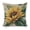 Sunflower green leaves 1, variant on tiger dragon waterfalllinen toss pillowcase decoration pillowcase gifting preferred 20x20inch cushion cover sofa pillowcase sofa bedroom living room car