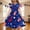 Multicolor I, variant on SGFCWSX Girls Summer Dresses 4th of July American Flag Patriotic Ruffle Sleeve Casual Tiered A-Line Kids Dress Multicolor Size 11-12 Years