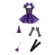 thumbnail image 1 of Disfraz de de Halloween para niñas, accesorios para disfraces de , vestido de princesa, vestido de L con accesorios, 1 of 8