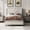 Beige, variant on Yaheetech Upholstered Platform Bed with Tufted Headboard, Queen, Beige