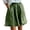 Green, variant on CAIXIA Shorts for Women Elastic High Waist Women's Athletic Running Shorts Baggy Bermuda Shorts Women Lounge Drawstring Shorts Hiking Work Summer Shorts with Pockets