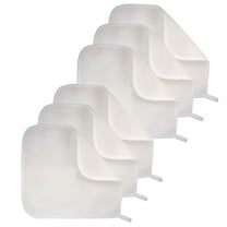 ACDANC Exfoliating Washcloth,Shower Cloth for Body and Face Exfoliator Scrubber,Two Sides Exfoliate Shower Rag Wash Cloths Nylon Cotton Loofah Sponge Scrub Towel,10.5X9Inch