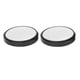 thumbnail image 2 of 2 uds espejo retrovisor auxiliar para punto ciego de coche 360 grados gran angular rotación ajustable redondo negro, 2 of 14