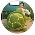 thumbnail image 4 of Bewildely Encantadora tortuga de peluche de juguete, muñecas de animales, linda tortuga de peluche realista para niñas, bebé, amigo, Animales de peluche y juguetes de peluche Azul 45 cm (0.5 kg), 4 of 6