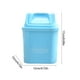 thumbnail image 3 of Con tapa Mini bote de basura de escritorio Hogar Cocina Papeles de plástico Cesta Con tapa Contenedor de almacenamiento Bote de basura de escritorio Bote de basura de plástico, 3 of 6
