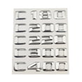 thumbnail image 3 of ZWP ABS Chrome Car Rear Trunk Emblem Badge Letters C180 C200 C220 C250 C300 C350 4MATIC Logo Compatible With W205 W204, 3 of 3