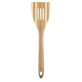 thumbnail image 1 of Core Kitchen 6012648 12 in. Pro Chef Beige Bamboo Slotted Spatula, 1 of 3