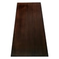 thumbnail image 3 of Leick Laurent Solid Wood Wedge Table in Chocolate Cherry, 3 of 6