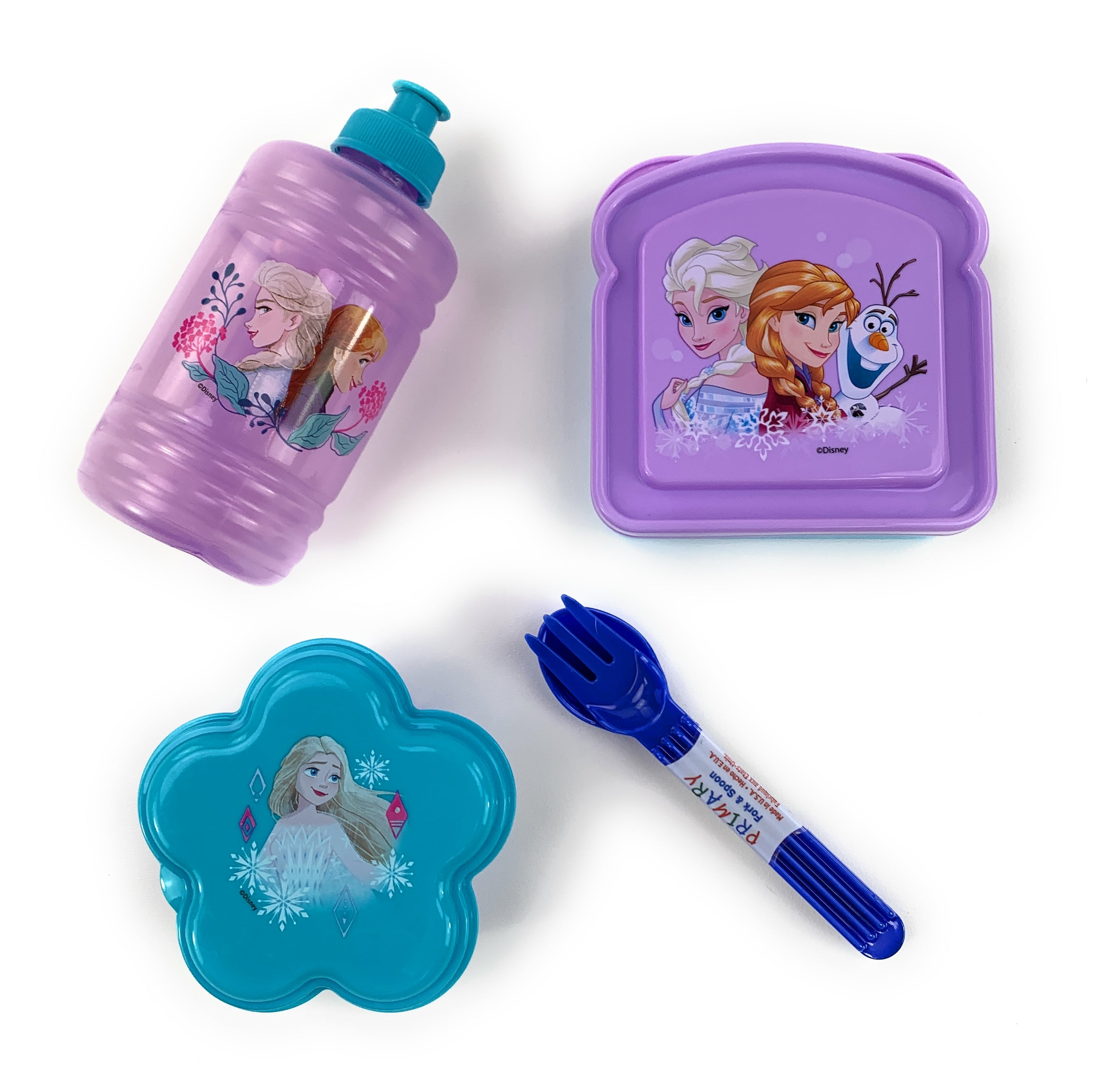 Mackenzie Aqua Disney Frozen Lunch & Bento Bundle, Set of 2