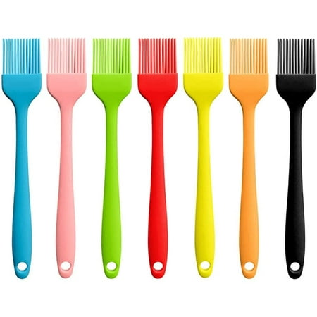 

Southwit Basting Brush 3Pcs Heat Resisting Silicone BBQ Basting Oil Brush High Temperature Resistant Cleaning Barbecue Baking Cooking Tool Random Color Adorable Quality and Durable Fashion
