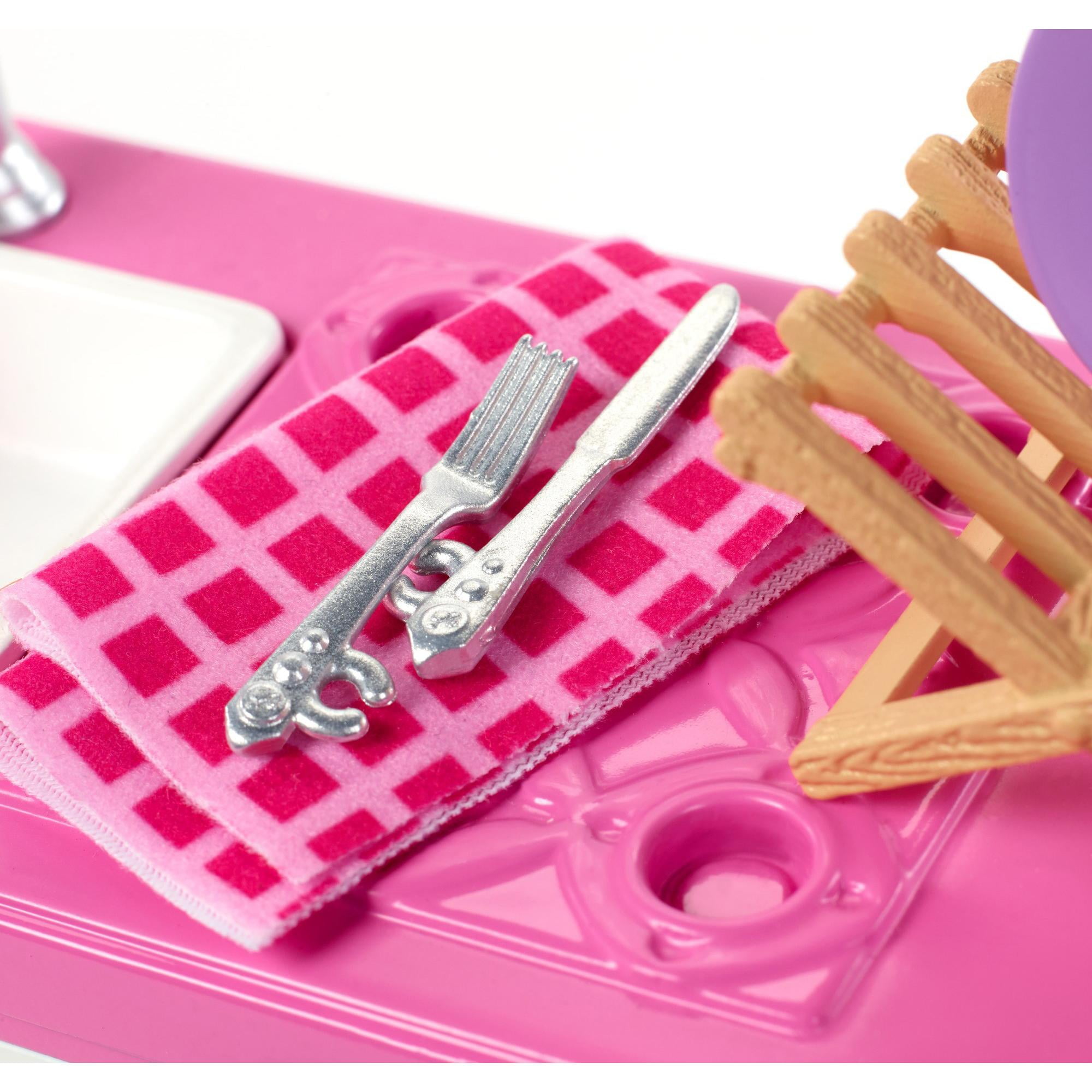 barbie dishwasher playset