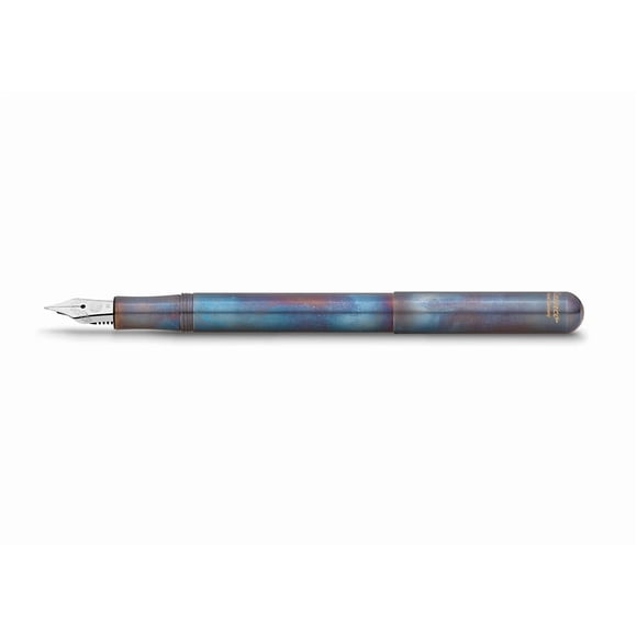 Pluma Estilográfica Kaweco Liliput Fireblue M 0.9 mm