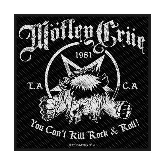 Motley Crue You Can´t Kill Rock N Roll Patch