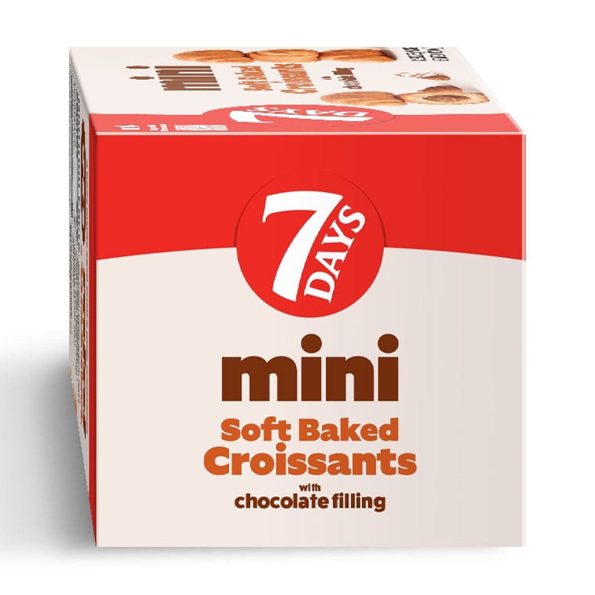 7Days Mini Croissants, Chocolate, Breakfast On the Go, Non-GMO (Pack of 4)