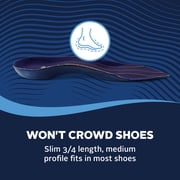 Airplus Plantar Fasciitis Orthotic 3/4 Insole Womens 5-11 Womens