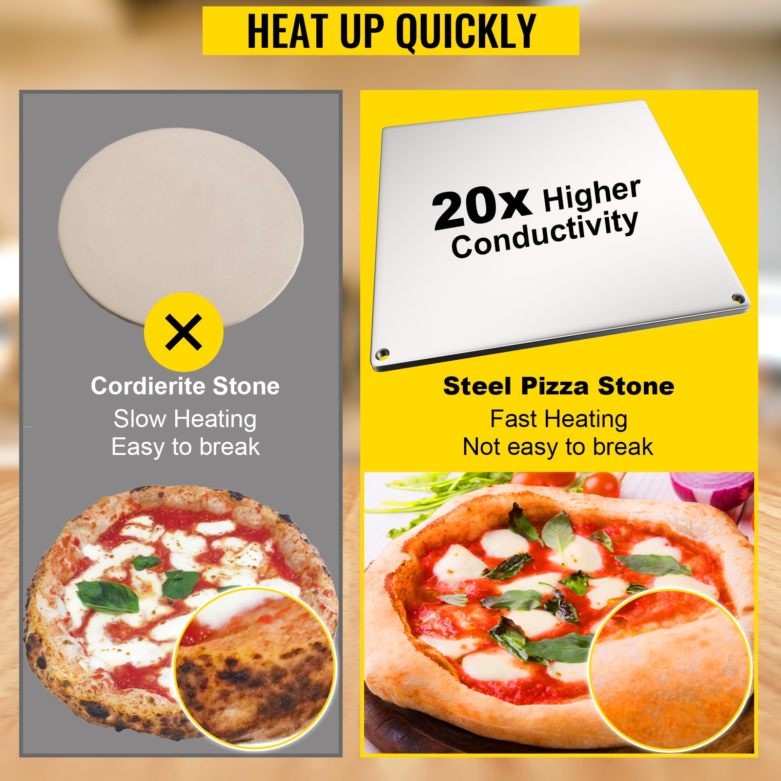 1/4 x 16 x 16 Steel Plate, A36 Steel, 0.25 Thick, Use for Pizza Steel  After descaling and Cleaning