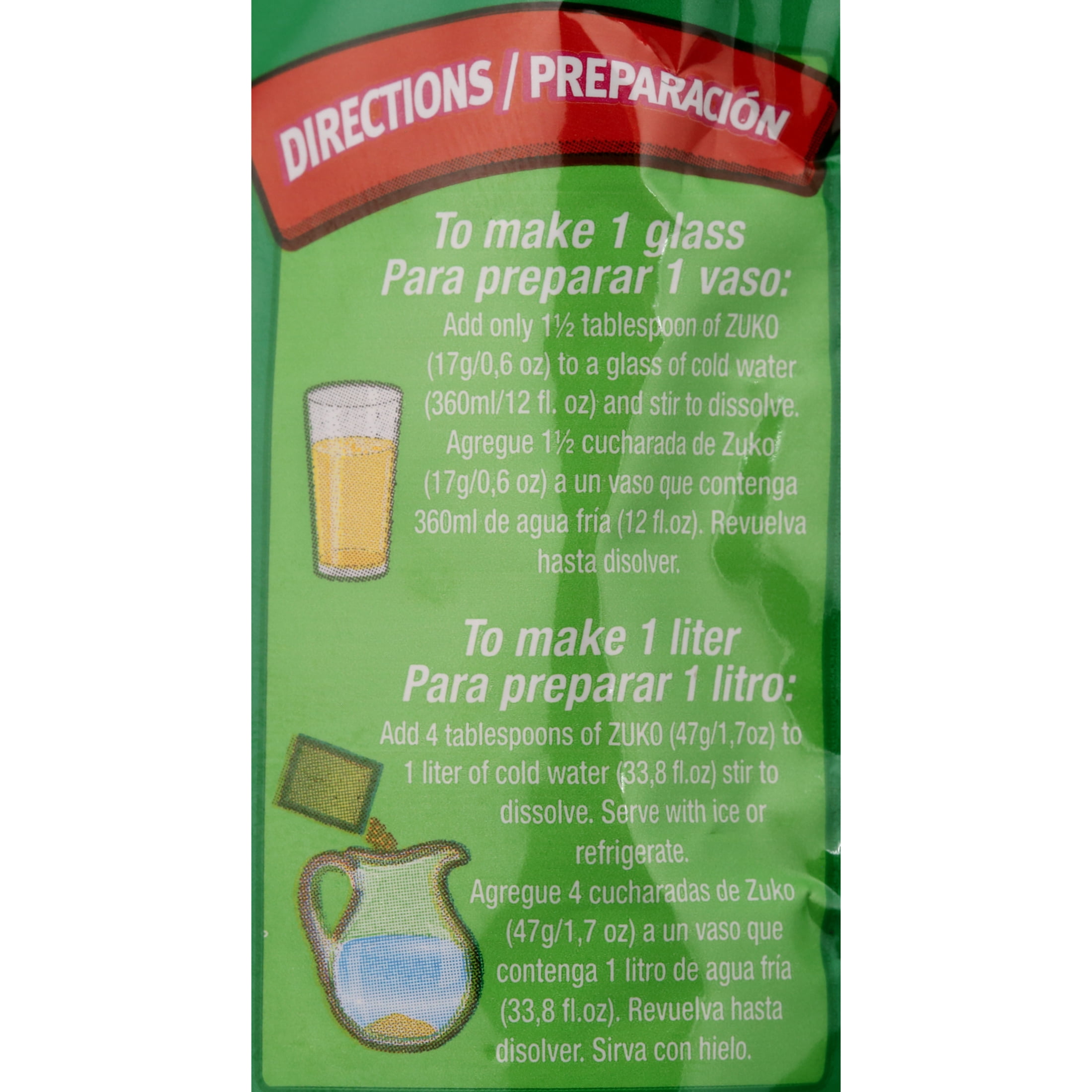 Zuko Pineapple Drink Mix, 14.1 Oz