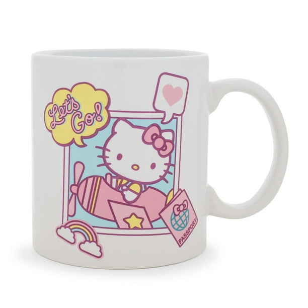 Taza de cerámica Silver Buffalo Sanrio Hello Kitty 600 ml