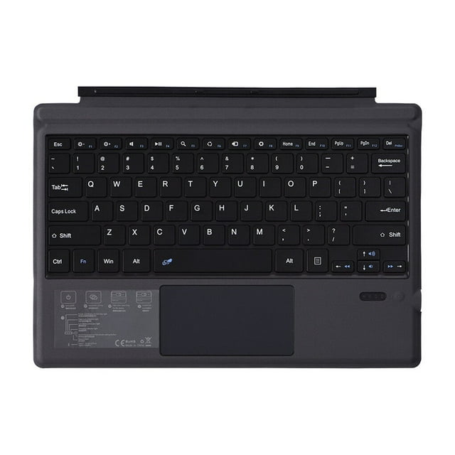 ZheElen Replacement for Microsoft Surface Pro3/4/5 Tablet Bluetooth Wireless Magnetic Ergonomic Keyboard