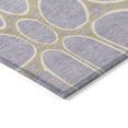 thumbnail image 4 of Addison Rugs Chantille Indoor/Outdoor Transitional Circles Lavender Washable Rectangle Rug, 5' x 7'6", 4 of 6