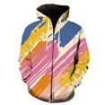 thumbnail image 1 of Sudadera con capucha con cremallera y estampado 3D de pintura artística de grafiti para hombres, mujeres y niños, sudaderas geniales, jersey informal de manga larga, ropa de calle, tops, 1 of 6