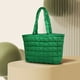 thumbnail image 4 of Bolso Tote Acolchado Xiying Cocopeaunt para Mujer: Bolso de Hombro Ligero de Nailon con Cremallera, Gran Capacidad, Forro de Poliéster y Cierre de Hebilla., 4 of 5