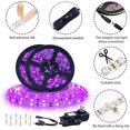thumbnail image 3 of Tira de luz negra Ontesik 40 pies 12 metros UV flexible con kit LED 720 perlas 12V, 3 of 3