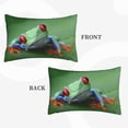 thumbnail image 2 of Susaid Red-Eyed Tree Frog-1 Print Pillowcases Multiple Size, Pillow Cover Super Soft Envelope Closure Standard Pillow Case-20"x30", 2 of 6