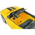 Kid Motorz Chevrolet Camaro 12Volt BatteryOperated RideOn, Yellow with Racing Stripes