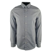 Men's Plaid Long Sleeve Cotton Slim Fit Shirt-V-M